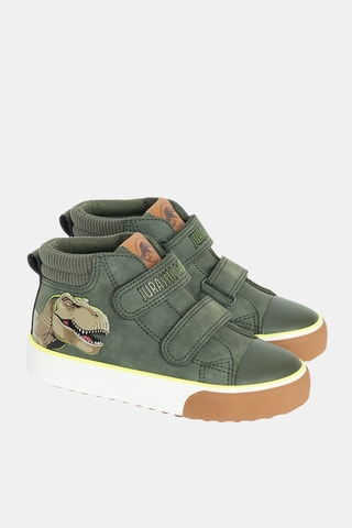 Hoge Sneakers Jurassic World - Kaki