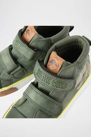 Hoge Sneakers Jurassic World - Kaki