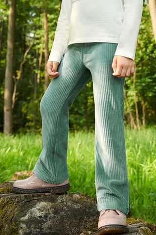Pantalon en velours - Vert