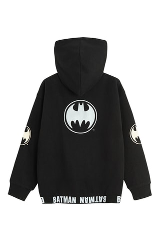 Sweat à capuche Batman La Ligue des Justiciers DC Comics - Noir