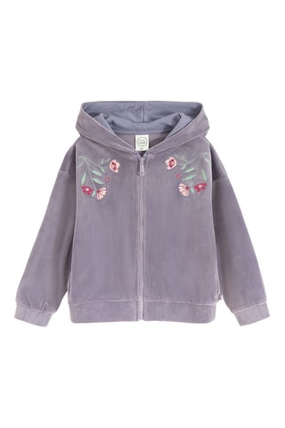 Sweater met Capuchon - Paars