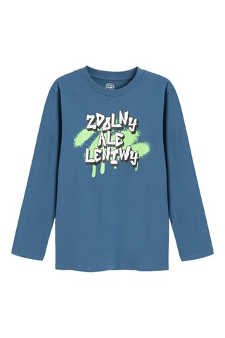 T-shirt - Bleu-gris