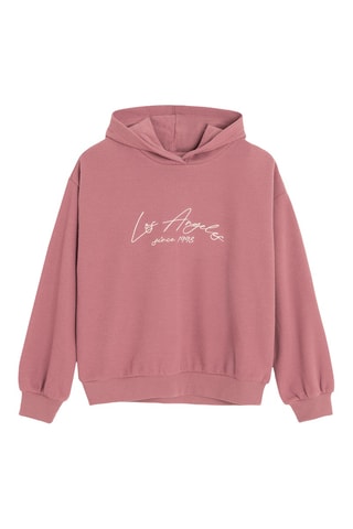 Sweat à capuche - Rose