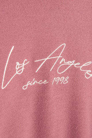 Sweat à capuche - Rose
