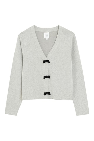Gilet - Gris clair chiné