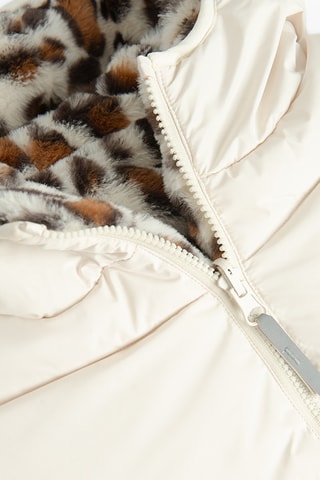 Dubbelzijdig Jasje met Capuchon - Beige