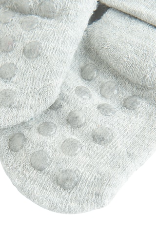 Chaussettes antidérapantes Kicia Kocia - Gris clair chiné