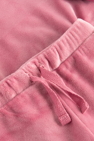 Velours Sweater en Joggingbroek - Roze
