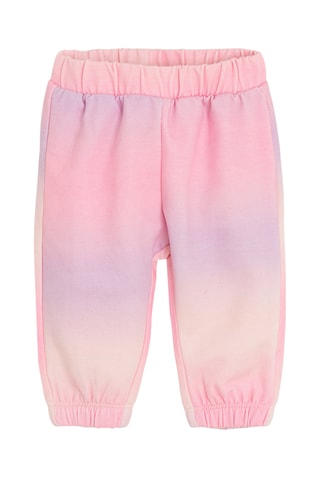 Sweat et jogging tie and dye - Rose clair et rose foncé