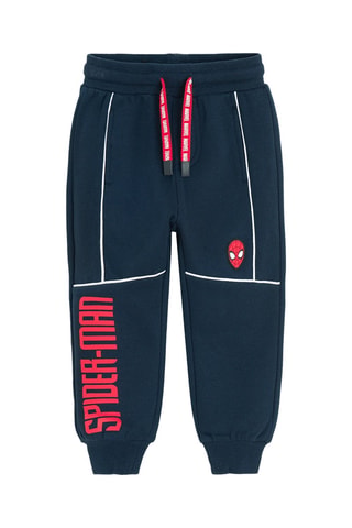 2 Joggingbroeken Spider-Man Avengers Marvel- Rood en Marineblauw