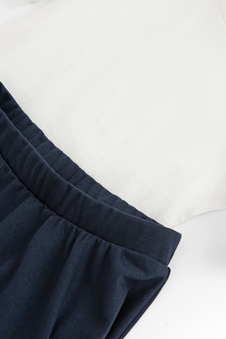 T-shirt en Rok - Zwart en Wit