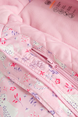 Veste de ski à capuche - Rose