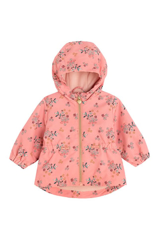 Veste à capuche - Rose poudré