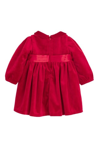 Robe en velours - Rouge