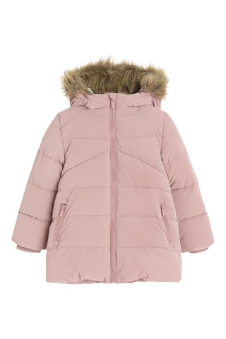 Doudoune à capuche - Rose