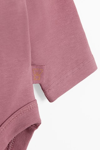 2 bodys - Rose et blanc