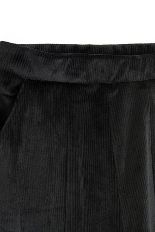 Jogging en velours - Noir