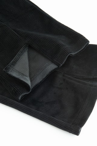 Jogging en velours - Noir
