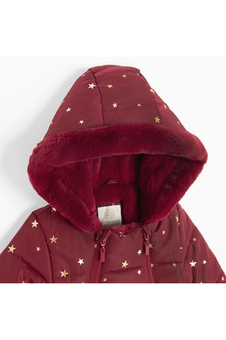 Combipilote à capuche - Bordeaux