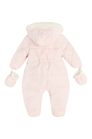 Combipilote à capuche - Rose pâle