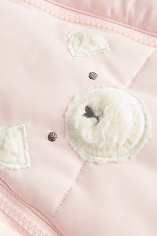 Combipilote à capuche - Rose pâle