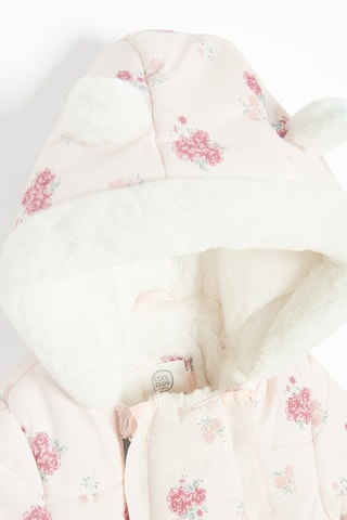 Combipilote à capuche - Rose