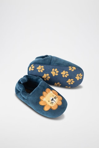 Pantoffels - Marineblauw