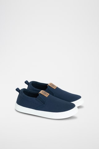 Slip-ons - Marineblauw