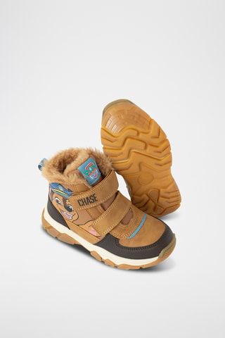 Boots fourrés Chase et Ruben Pat' Patrouille - Marron