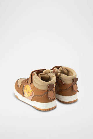Hoge Sneakers Simba de Leeuwenkoning Disney- Bruin
