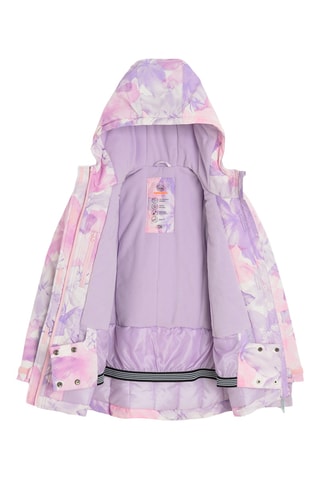 Veste de ski à capuche - Mauve