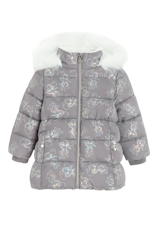 Doudoune à capuche Stella Pat’ Patrouille - Gris