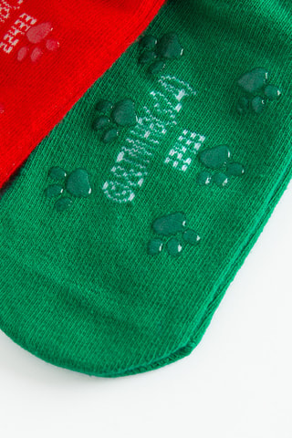 3 Paar Sokken Scoubidou - Rood en Groen