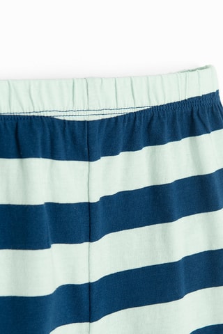Pyjama - Vert d’eau et bleu pétrole