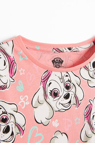 Pyjama Stella Pat’ Patrouille - Corail et blanc