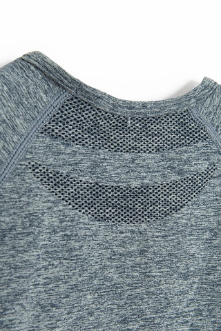 T-shirt - Gris clair chiné