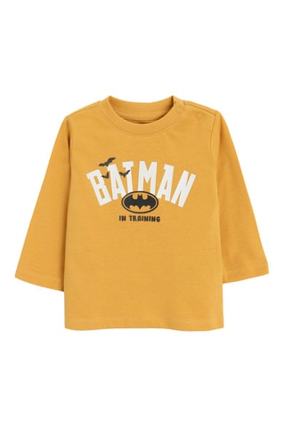 T-shirt Batman La Ligue des Justiciers - Jaune
