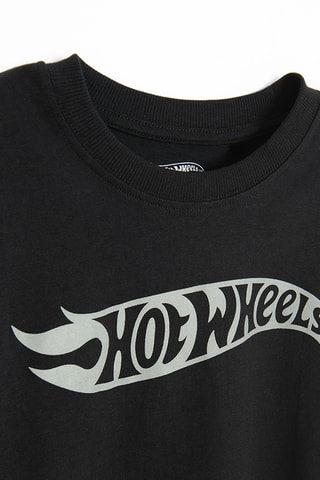 3 t-shirts Hot Wheels - Noir et rouge