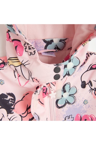 Combipilote à capuche Minnie et Daisy Disney - Rose