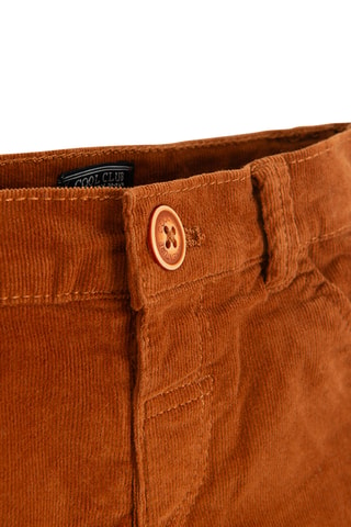 Pantalon en velours - rouge brique