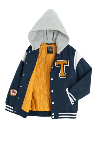 Veste à capuche - Bleu marine