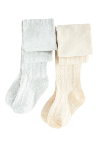 2 paire de collants - Gris