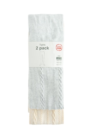 2 paire de collants - Gris