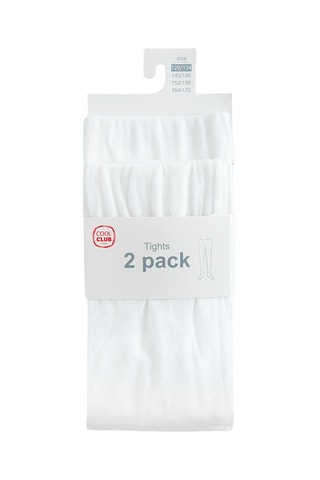 2 collants - Blanc