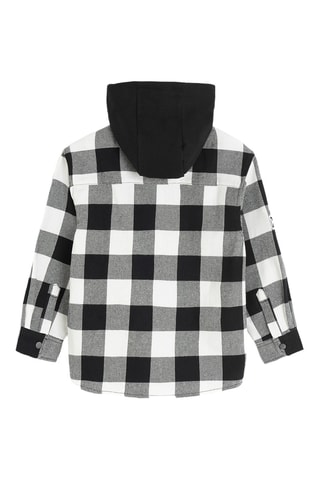 Chemise à capuche - Noir