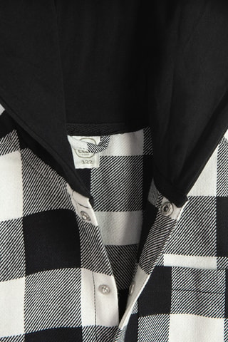 Chemise à capuche - Noir