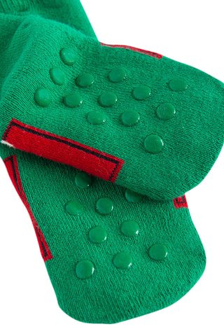 Chaussettes antidérapantes - Vert clair