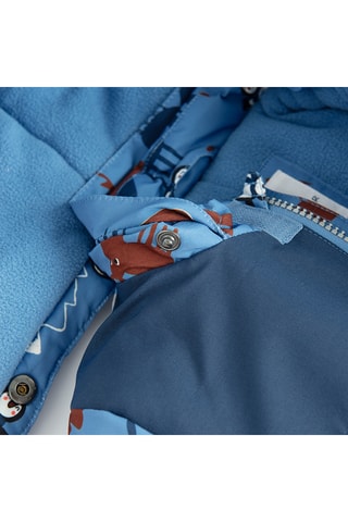 Combipilote à capuche - Bleu clair