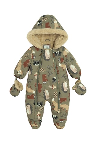 Combipilote à capuche - Kaki