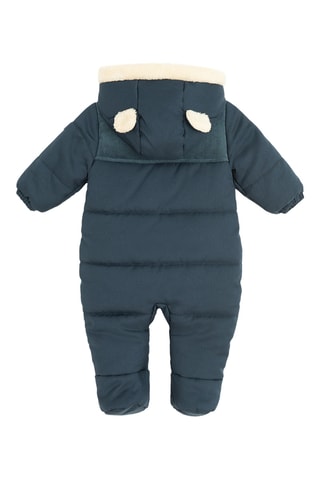 Combipilote à capuche à oreilles - Bleu foncé